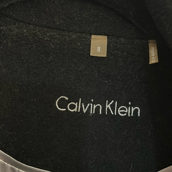 Calvin Klein Black Coat - Picture 2 of 6